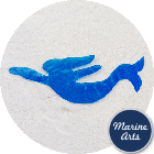 Capiz Mermaids - 85mm - Single Drilled Hole